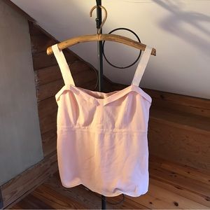 Gap Light Pink Blush Elastic Strap Tank Top, NWT, XL